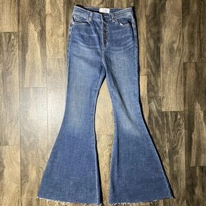 We The Free Indigo Wide Leg Jeans
